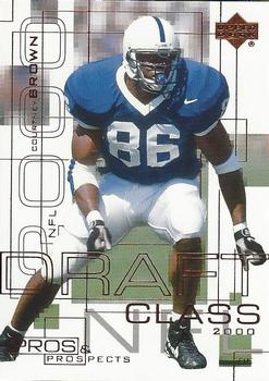 2000 Upper Deck Pros & Prospects #88 Courtney Brown Front