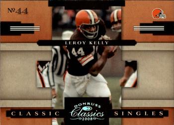 2008 Donruss Classics - Classic Singles Silver Holofoil #CS-26 Leroy Kelly Front