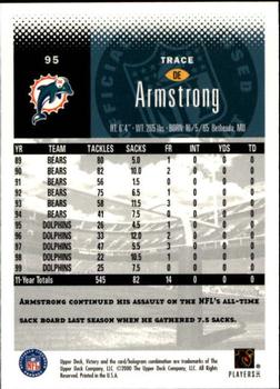 2000 Upper Deck Victory #95 Trace Armstrong Back