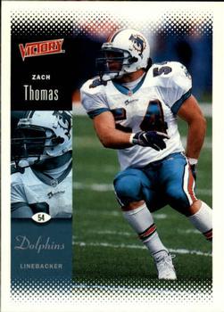 2000 Upper Deck Victory #101 Zach Thomas Front
