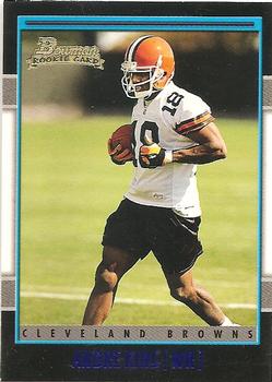 2001 Bowman #211 Andre King Front