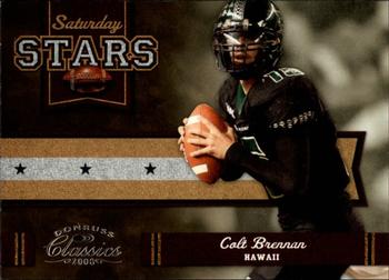 2008 Donruss Classics - Saturday Stars #SS-6 Colt Brennan Front