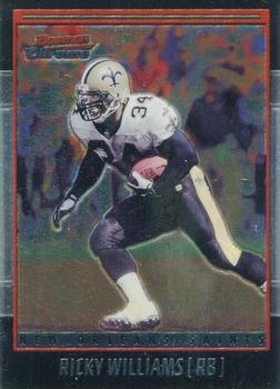 2001 Bowman Chrome #26 Ricky Williams Front
