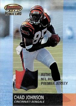 2001 Bowman's Best #117 Chad Johnson Front