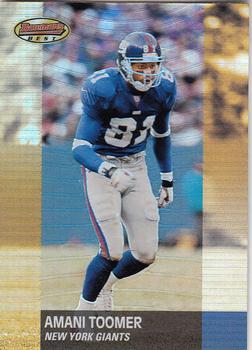 2001 Bowman's Best #13 Amani Toomer Front