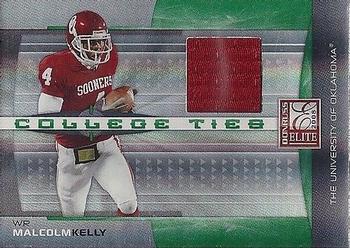 2008 Donruss Elite - College Ties Jerseys #CT-20 Malcolm Kelly Front