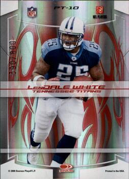 2008 Donruss Elite - Passing the Torch Red #PT-10 Earl Campbell / LenDale White Back