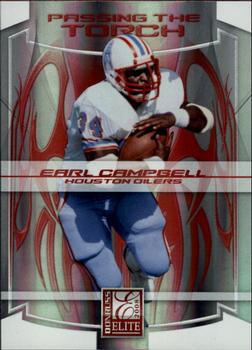 2008 Donruss Elite - Passing the Torch Red #PT-10 Earl Campbell / LenDale White Front
