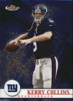 2001 Finest #33 Kerry Collins Front