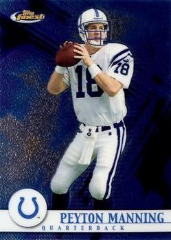 2001 Finest #62 Peyton Manning Front