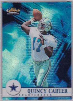 2001 Finest #111 Quincy Carter Front