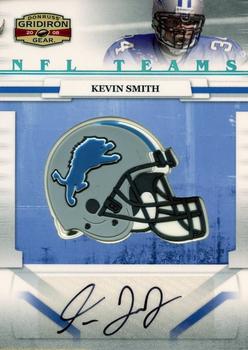 2008 Donruss Gridiron Gear - NFL Teams Rookie Signatures #NFLT-30 Kevin Smith Front