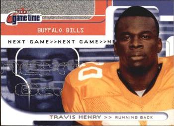 2001 Fleer Game Time #145 Travis Henry Front