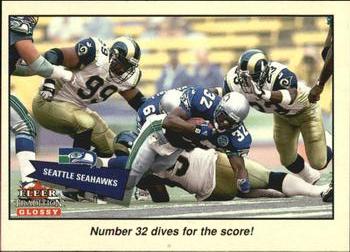 2001 Fleer Tradition Glossy #365 Seattle Seahawks Front