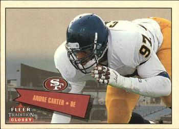 2001 Fleer Tradition Glossy #441 Andre Carter Front