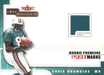 2001 Fleer Hot Prospects - Rookie Premiere Postmarks #NNO Chris Chambers Front