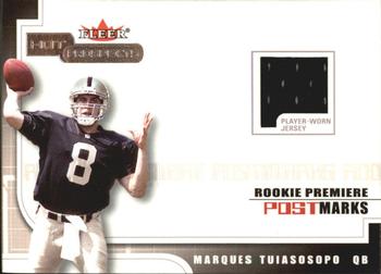 2001 Fleer Hot Prospects - Rookie Premiere Postmarks #NNO Marques Tuiasosopo Front