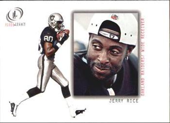 2001 Fleer Legacy #9 Jerry Rice Front