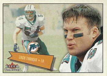 2001 Fleer Tradition #89 Zach Thomas Front