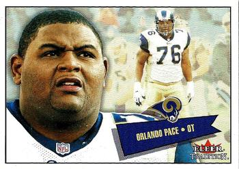 2001 Fleer Tradition #273 Orlando Pace Front