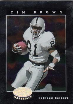 2001 Leaf Certified Materials #90 Tim Brown Front