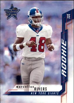 2001 Leaf Rookies & Stars #139 Marcellus Rivers Front