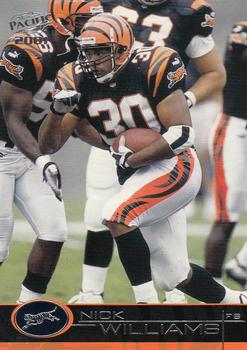 2001 Pacific #99 Nick Williams Front