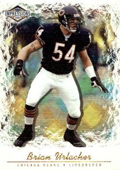 2001 Pacific Canvas Impressions #27 Brian Urlacher Front