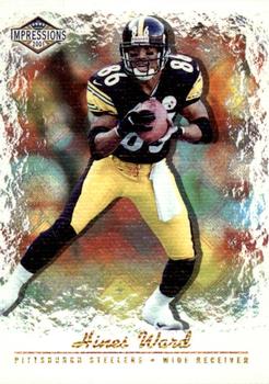 2001 Pacific Canvas Impressions #111 Hines Ward Front