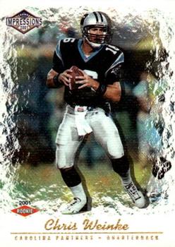 2001 Pacific Canvas Impressions #159 Chris Weinke Front