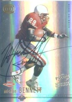 2001 Pacific Dynagon #101 Michael Bennett Front