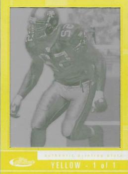 2008 Finest - Printing Plates Yellow #96 Patrick Willis Front