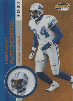 2001 Pacific Invincible #82 Herman Moore Front