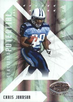 2008 Leaf Certified Materials - Certified Potential Mirror #CP-5 Chris Johnson Front