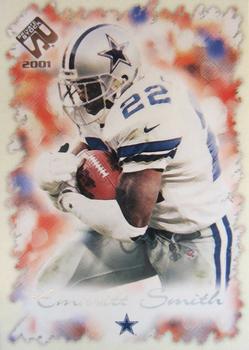 2001 Pacific Private Stock #28 Emmitt Smith Front