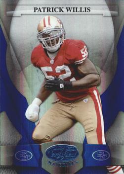2008 Leaf Certified Materials - Mirror Blue #126 Patrick Willis Front