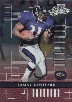 2001 Playoff Absolute Memorabilia #6 Jamal Lewis Front