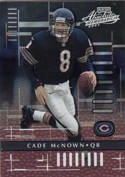 2001 Playoff Absolute Memorabilia #17 Cade McNown Front