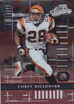 2001 Playoff Absolute Memorabilia #20 Corey Dillon Front