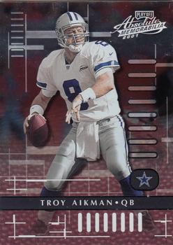 2001 Playoff Absolute Memorabilia #25 Troy Aikman Front