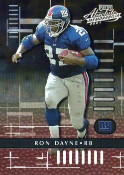 2001 Playoff Absolute Memorabilia #60 Ron Dayne Front