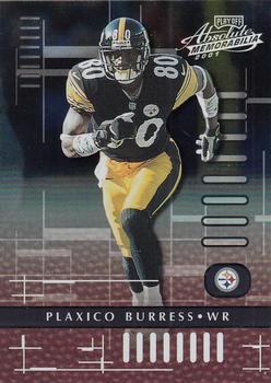 2001 Playoff Absolute Memorabilia #75 Plaxico Burress Front