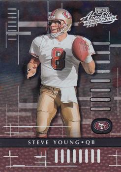 2001 Playoff Absolute Memorabilia #81 Steve Young Front