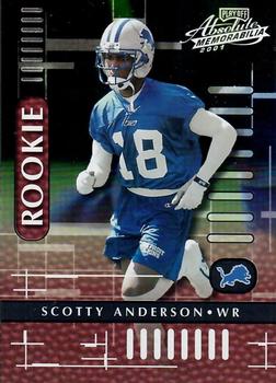 2001 Playoff Absolute Memorabilia #107 Scotty Anderson Front