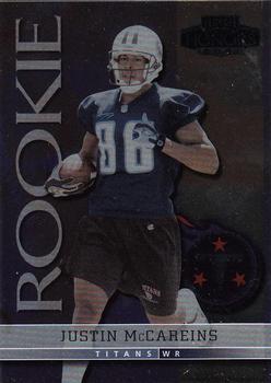 2001 Playoff Honors #126 Justin McCareins Front