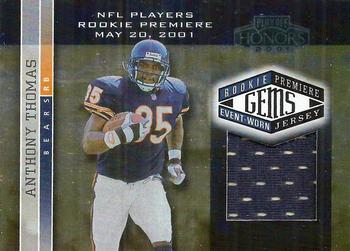 2001 Playoff Honors #228 Anthony Thomas Front