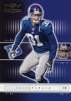 2001 Playoff Preferred #81 Jason Sehorn Front