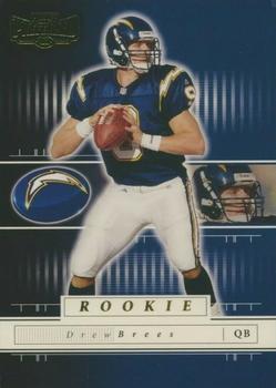 2001 Playoff Preferred #102 Drew Brees Front