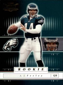 2001 Playoff Preferred #107 A.J. Feeley Front