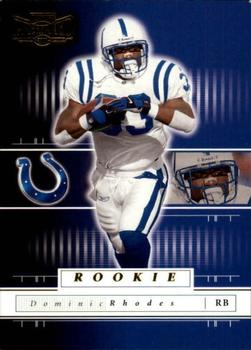 2001 Playoff Preferred #120 Dominic Rhodes Front